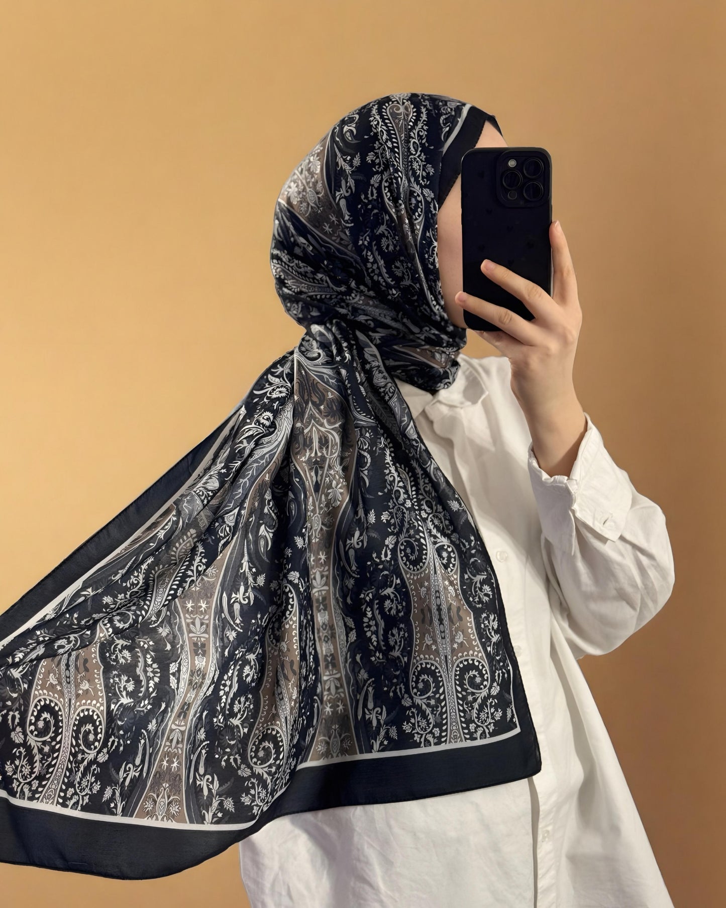 ETRO ŞAL Oslo - Siyah