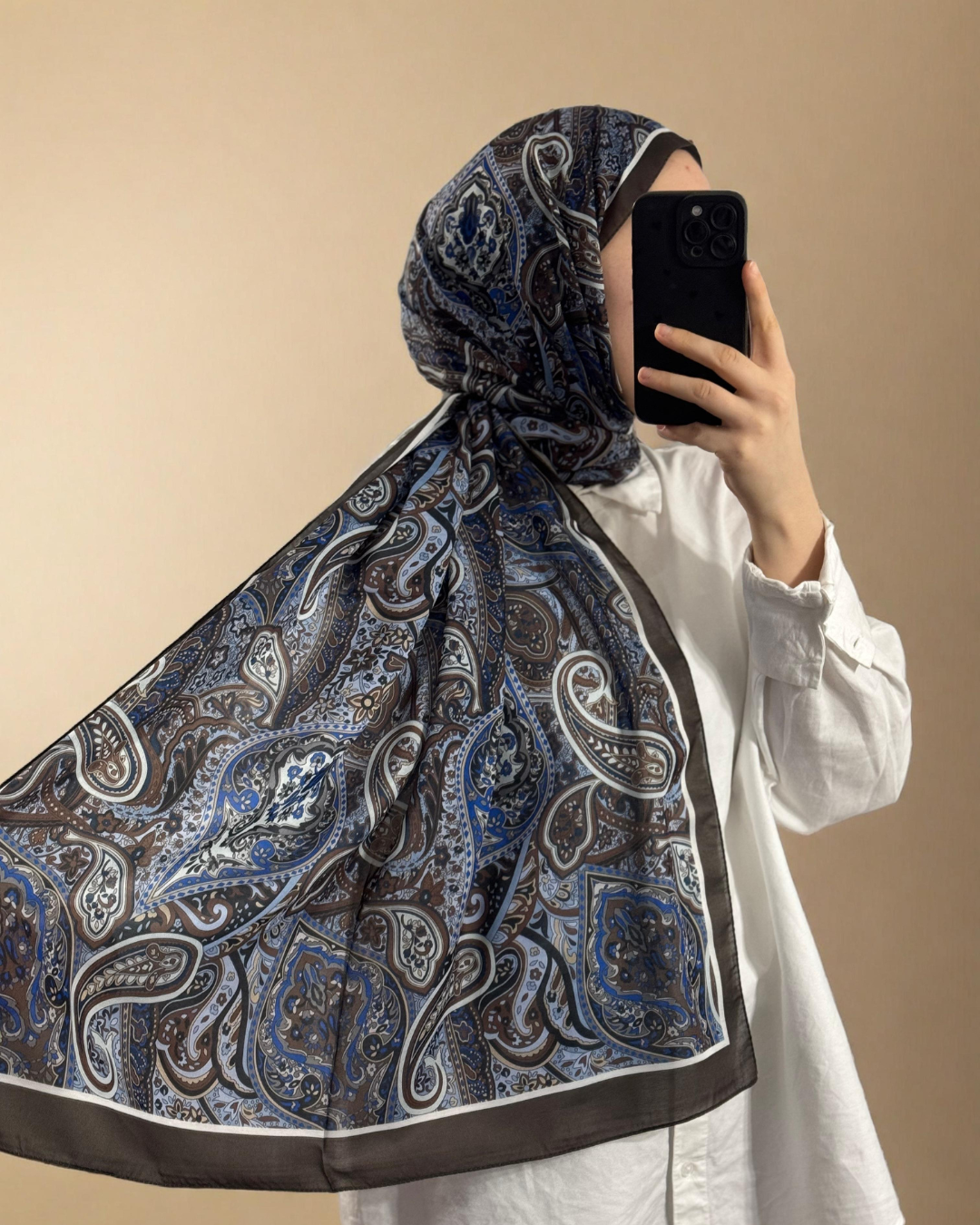 ETRO ŞAL Santorini - Mavi