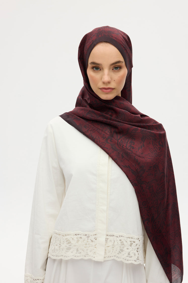 ETNIKA Şal - Bordo