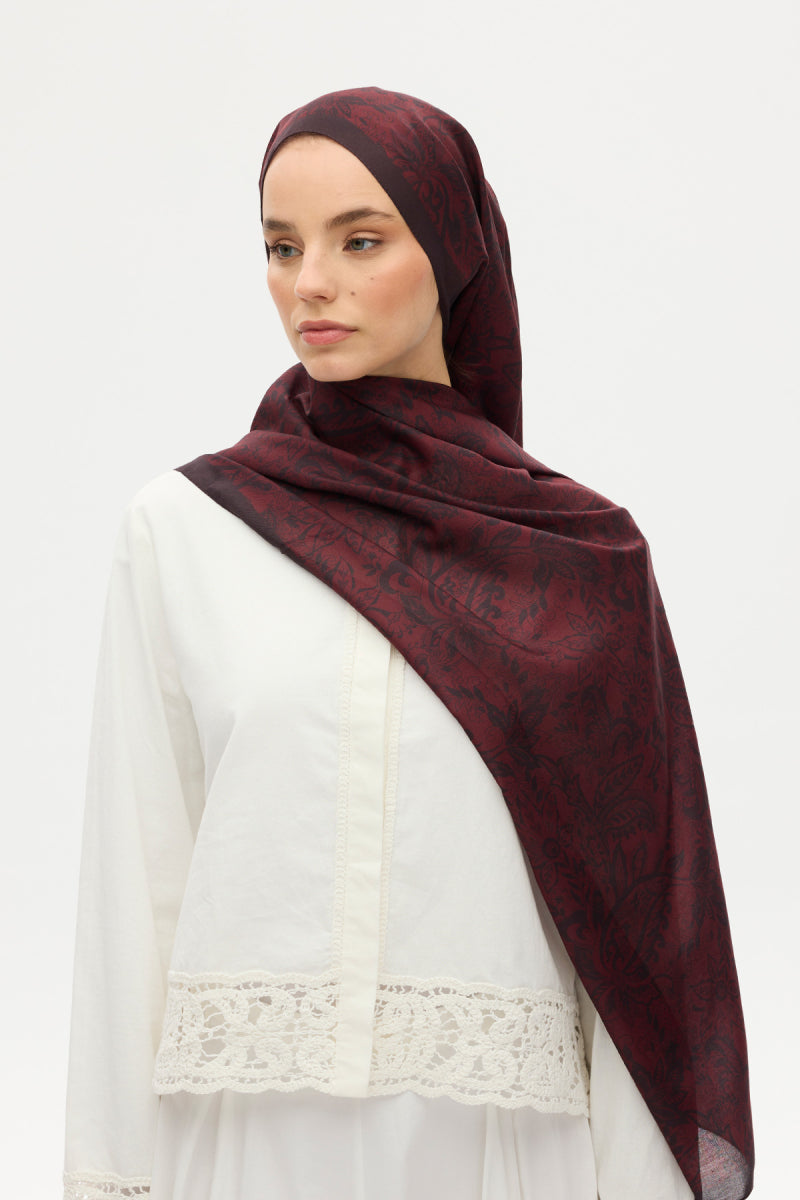 ETNIKA Şal - Bordo