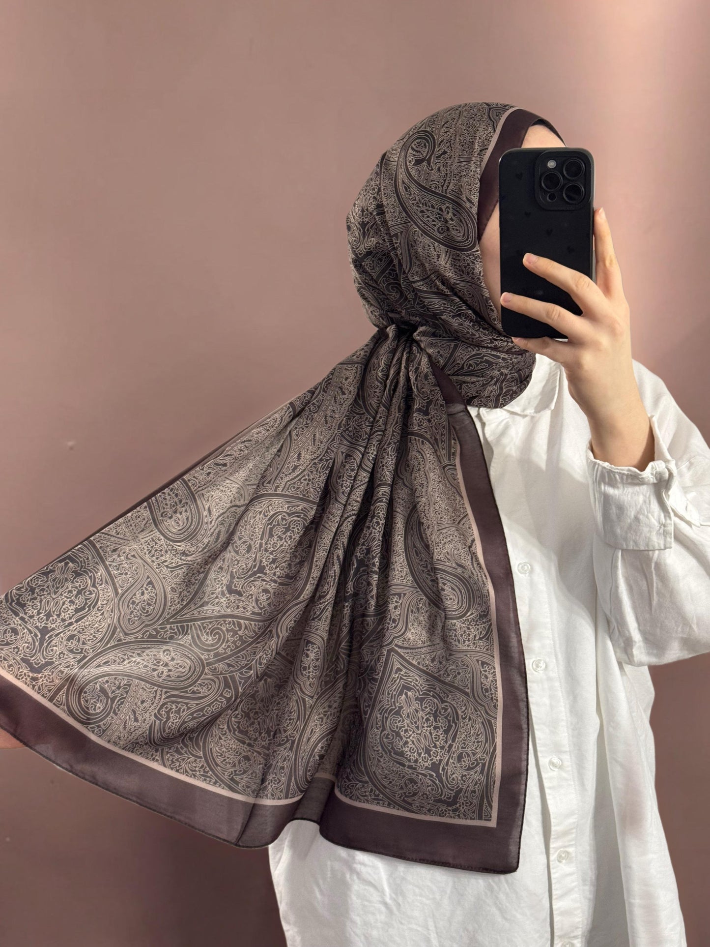 HIJAB ETRO Monaco - Marron